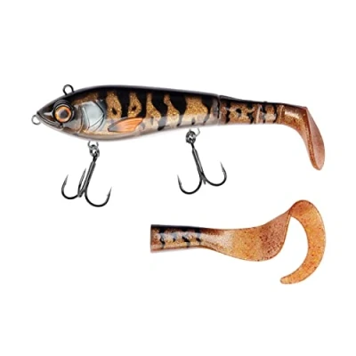 Immagine di Abu Garcia Artificiale Minnow Jerk da Pesca Spinning e Casting Svartzonker Mchybrid 165 Mm