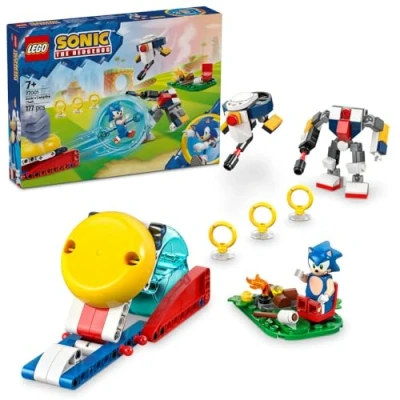 Immagine di LEGO Sonic Duello al Falò di Sonic, Giochi d&#039;Avventura per Bambini e Bambine da 7 Anni in su con Personaggi del Videogioco tra cui 2 Robot Giocattolo, Idea Regalo Compleanno Gamer 77001