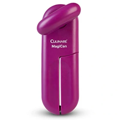 Immagine di Culinare C10026 MagiCan Apriscatole Manuale, Viola, Plastica, Acciaio Inossidabile, La Nuova e Migliorata Maniglia Comfort Apre Lattine di Qualsiasi Dimensione