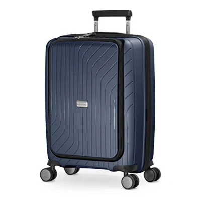 Immagine di Hauptstadtkoffer Serie TXL trolley extra leggeri e robusti, custodia rigida, bagaglio per cabina attività, Dunkelblau, laptop Rollkoffer, Valigetta