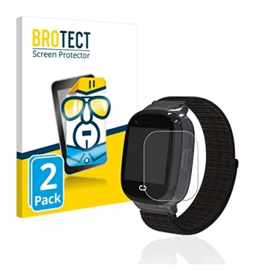 Immagine di brotect Pellicola Protettiva per Pthtechus 4G GPS T30 Protezione Schermo (2 Pezzi) [Trasparente, Anti Impronte]