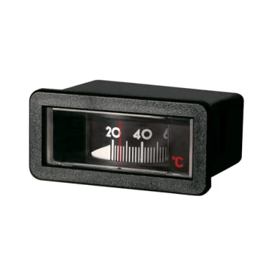 Immagine di Termometro per caldaia 58 mm x 25 mm, posizione di montaggio orizzontale, visualizzazione 0 120 C con cavo capillare 1500