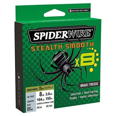 Immagine di Spiderwire Stealth Smooth8 Code Red 300 m