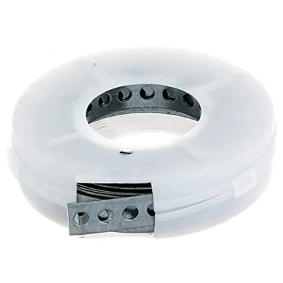 Immagine di GAH ALBERTS 334178 Nastro Forato, con o Senza Box di srotolamento, sendzimir zincato, larghezza 17 mm, lunghezza 3 m