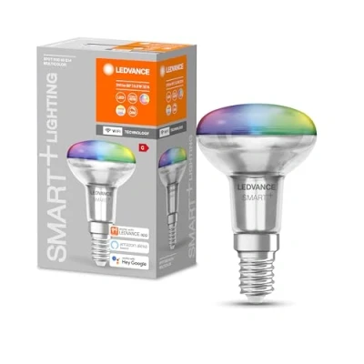 Immagine di LEDVANCE SMART+ ERP: G (A G) R5040 RGBW E14 3 W