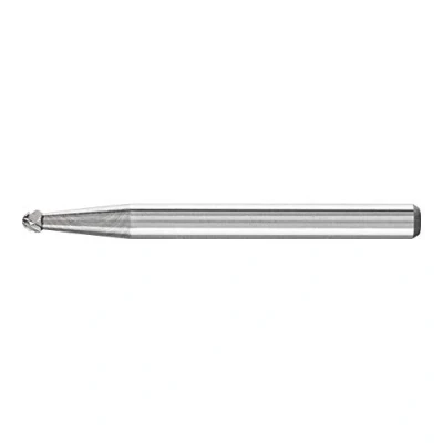 Immagine di PFERD 21211023 Punta fresatrice Metallo temprato sfera 2 mm Lunghezza 33 Dimensione, Ø operativa 1.5 Diametro albero 3 1 pezzo