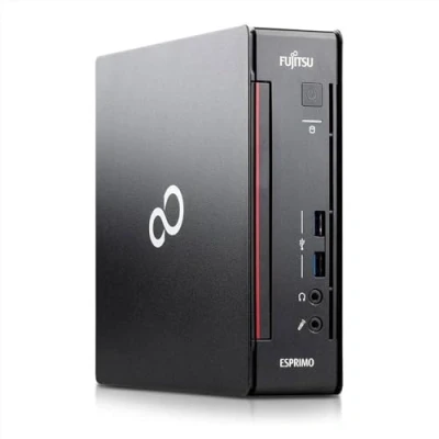 Immagine di Fujitsu Esprimo Q556 Mini Pc Computer Fisso Desktop Intel i5 6500T, Ram 16GB DDR4, Hard Disk SSD 128GB, DVI + DP, Windows 11 Pro e WiFi USB (Ricondizionato)