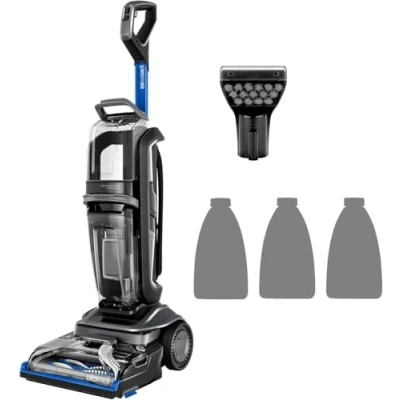 Immagine di BISSELL Revolution HydroSteam Aspirapolvere Lavatappeti Doppia Pulizia Modalità Vapore Lava e Rimuove Sporco, Macchie Appiccicose Con Cavo per Tappeti, Tappezzeria, Scale 77dB 3670N
