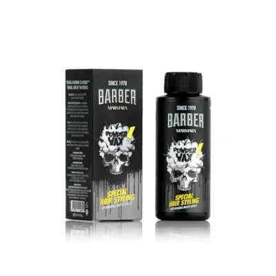 Immagine di barber marmara Polvere Capelli uomo 20gr / con effetto Opaco per donna e Cipria Styling Aspetto acconciatura Modellante