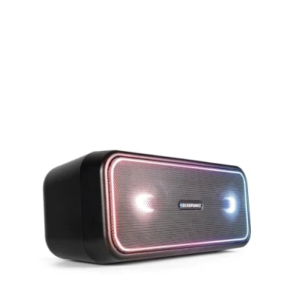 Immagine di Blaupunkt altoparlante Bluetooth Party PS 200, 4.2, AUX IN, per feste con illuminazione LED multicolore, batteria integrata in nero