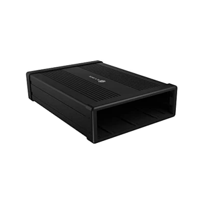 Immagine di ICY BOX Contenitore Esterno da 5,25 Pollici per unità Blu Ray e Dvd, USB 3.0, masterizzatore Ray, Alluminio, Nero, IB 525 U3