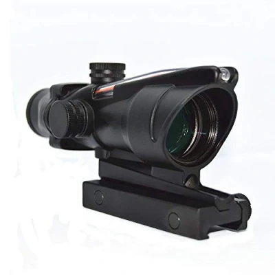 Immagine di HWZ Tactical Hunting 4X32 Red or Green Fibre Chevron Reticle Optics Illuminated Rifle Scope