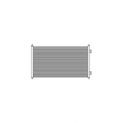 Immagine di DELPHI TSP0225491 Condensatore senza essiccatore 21 31 FORD: Transit Mk5 Bus, Mk6 Bus