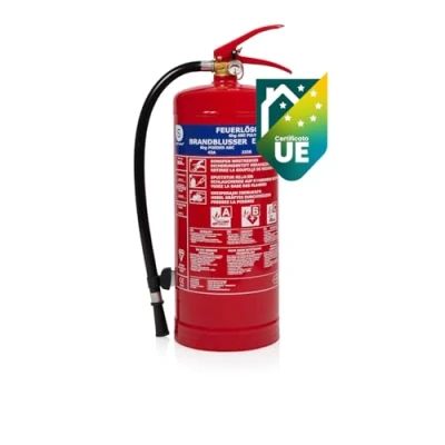 Immagine di Smartwares FEX 15162 Estintore, Tipo ABC, 6 kg (a polvere)