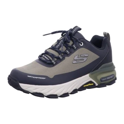 Immagine di Skechers MAX Protect Sneakers basse, Uomo, Taglia: 44, Olive/brown/black Tessuto / sintetico