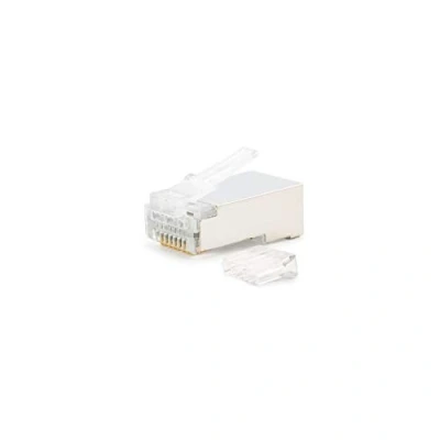 Immagine di Nanocable 10.21.0203 Connettore per cavo di rete Ethernet RJ45, 8 fili FTP cat. 6, 10 unità Bag