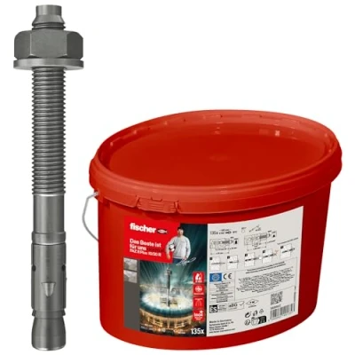 Immagine di Fischer FAZ II Plus 10/20 R Eimer (135) Ancoraggio a cuneo 105 mm 10 568862 135 pz.