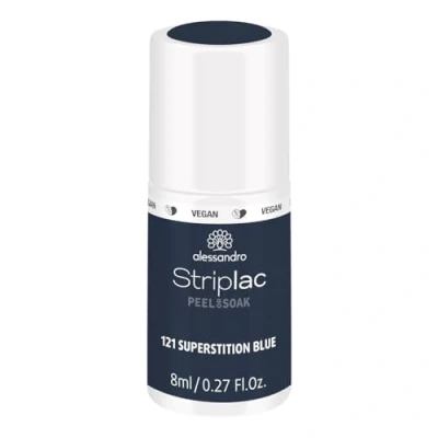 Immagine di Alessandro Striplac Peel Or Soak 121 Superstition Blue 8 ml