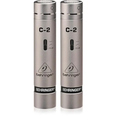 Immagine di Behringer C 2 microfoni a condensatore da studio abbinati