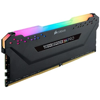 Immagine di Corsair Vengeance PRO RGB modulo da 8 GB (1 x GB) DDR4 3600 (PC4 28800) C18 1,35 V, ottimizzato AMD Ryzen Nero