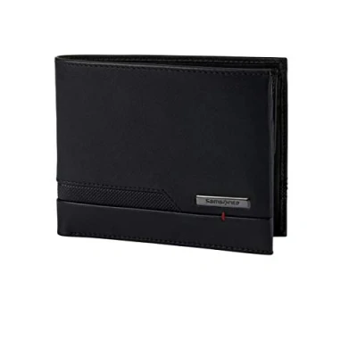 Immagine di Samsonite Pro DLX 5 SLG Accessori da Viaggio Portafogli, Portafoglio Orizzontale: 12.2 x 1.5 9.7 cm, Nero (Black)