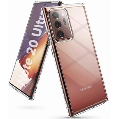 Immagine di Ringke Fusion Compatibile con Cover Galaxy Note 20 Ultra Trasparente, Custodia Paraurti Protettiva Antiurto TPU, per (6.9 Pollice) Clear