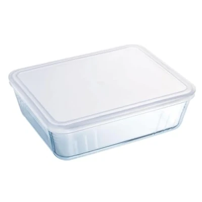 Immagine di Pyrex Cook&amp;Freeze Contenitore rett. con coperchio in vetro borosilicato 19 x 14 4 cm_0,8L