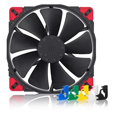 Immagine di Noctua NF A20 PWM chromax.black.swap, Ventola Silenziosa di Qualità Premium, 4 Pin (200x30 mm, Nero)