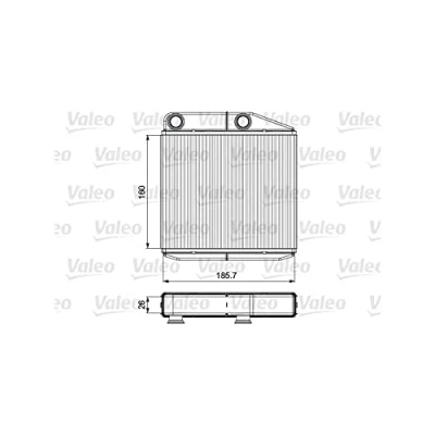 Immagine di VALEO 811502 Radiatore Riscaldamento OPEL: Corsa D Hatchback, FIAT: Punto Evo ABARTH: Grande