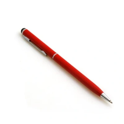 Immagine di SYSTEM S 2 in 1 Penna Stylus Touch Pen Schermo Capacitivo Stilo e a Sfera Rossa per Smartphone, Screen del Telefono Cellulare, Tablet PC, PDA
