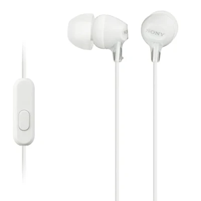 Immagine di Sony MDR EX15APWZ(CE7) Cuffie Auricolari con Microfono, Stereofonico, 100 dB, 16 Ω, Bianco (Ricondizionato)