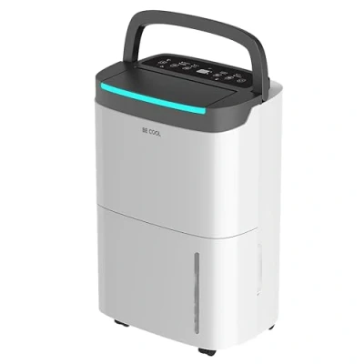 Immagine di BE COOL Deumidificatore 50 l BC50LEF2301 deumidificazione circa l/24 h, serbatoio acqua 7 l, timer, per ambienti da 125 m3 o m², ruote