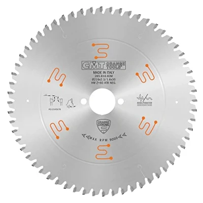 Immagine di CMT ORANGE TOOLS 285.816.60M LAMA CIRCOLARE CHROME HW 216x2.3/1.6x30 Z60 ATB 5NEG
