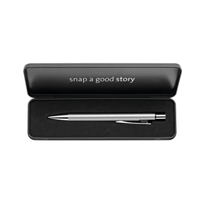 Immagine di Pelikan 821223 Penna a sfera Snap K10, in custodia metallica, colore: Argento metallizzato