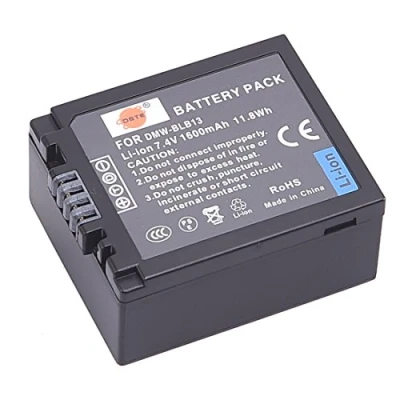 Immagine di DSTE Ricaricabile Li ion Batteria Compatibile per DMW BLB13E, BLB13, BLB13GK e Panasonic Lumix DMC G1, G2, G10, GF1, GH1