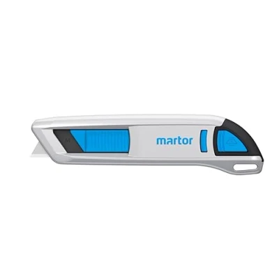 Immagine di Martor 50000510.02 Coltello di sicurezza SECUNORM 500 con lama trapezoidale 1 pz.