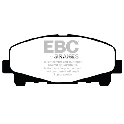 Immagine di EBC Brakes DP21999 Kit pastiglie freno Assale anteriore HONDA: Accord 7 Limousine, 8 Kombi, Tourer