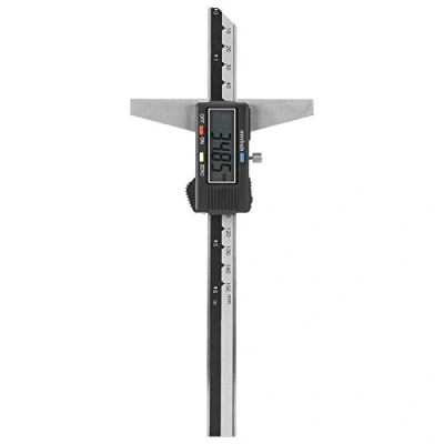 Immagine di Calibro di Profondità Spessore Vernier Digitale in Acciaio Inox Alta Precisione Strumento Misura 0 150mm 0.01mm