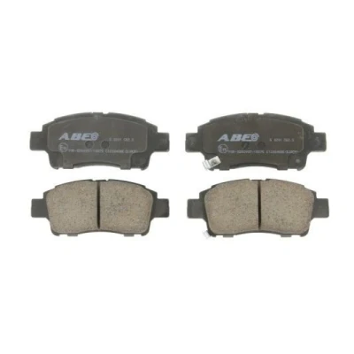 Immagine di ABE C12084ABE Kit pastiglie freno Assale anteriore con segnalatore acustico usura TOYOTA: Yaris I Hatchback