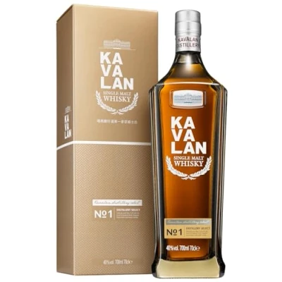 Immagine di Kavalan DISTILLERY SELECT Single Malt Whisky 40% Vol. 0,7l in Giftbox