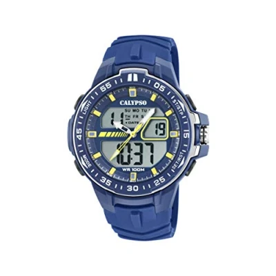 Immagine di Calypso Watches Orologio Analogico Digitale Quarzo Uomo con Cinturino in Plastica K5766/1