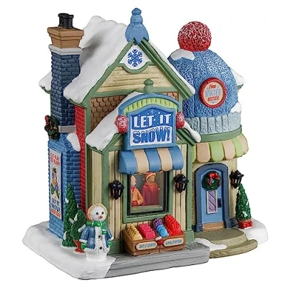 Immagine di Lemax Caddington Village Lighted Building: Let it Snow, Multicolore, 35037