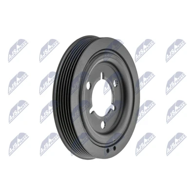 Immagine di NTY RKP PE 003 Puleggia Albero Motore 6PK 150mm BMW: 3 Sedan, FIAT: Grande Punto Hatchback, BRAVO 2, Qubo, CITROËN: C3 I Xsara Picasso