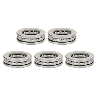 Immagine di 5 pz 51104 Cuscinetto A Sfere di Spinta Convesso Pista Aereo Assiale Cuscinetti Sfera Rondella Scorrimento Singolo Alta Precisione 20x35x10mm
