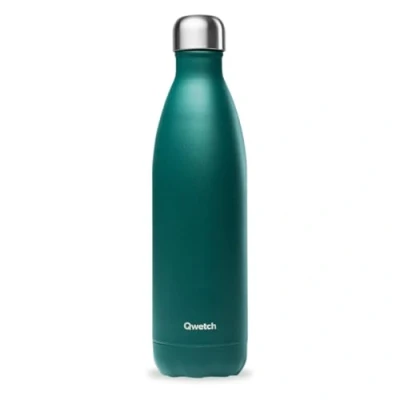 Immagine di QWETCH Bottiglia Termica in Acciaio Inox 750 ml Modele Matt (Emeraude, ml)