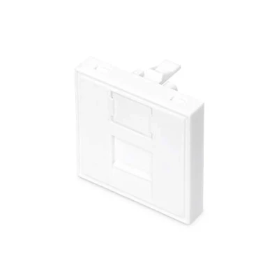 Immagine di Digitus DN 93802 3 SH Piastra per telaio 1 scomparto Bianco
