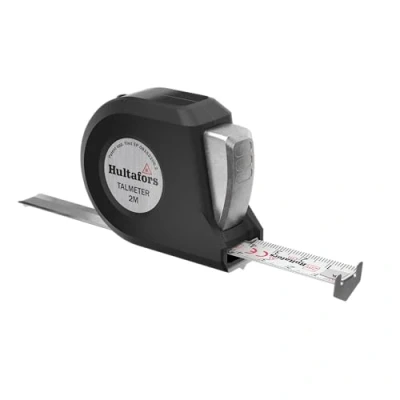 Immagine di Talmeter flessometro 2 metri I Hultafors Classe di precisione II Prodotto in UE marcatore 7 1 con funzione speciale misurazione e marcature 359103