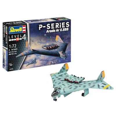 Immagine di Revell 03790 AR555 (P Series) 1:72 Kit di modellini in plastica non costruita/non verniciata, modellato a colori