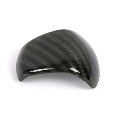 Immagine di per Q3 F3 2019 2020 2021 Pannello di comando del cambio Plastica ABS 1 pezzi (Colore fibra carbonio)