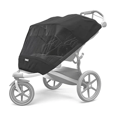 Immagine di Thule Urban Glide Double Mesh Cover Copertura In Tessuto A Rete Doppio Nera Black One Size